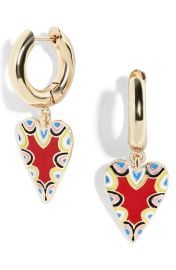 Vida Heart Huggie Earrings at Nordstrom