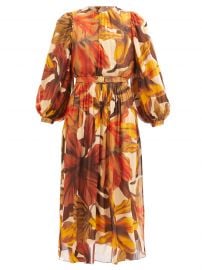 Vida Mia floral-print crepe dress at Matches