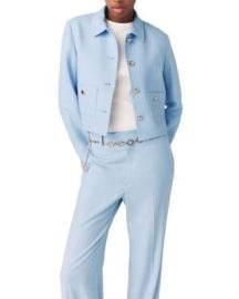 Viguly Cropped Single Breasted Jacket at Bloomingdales