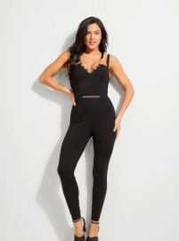 Vika Chain Detail Jumpsuit by Guess at Guess