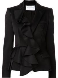 Viktor andamp Rolf Ruffled Front Blazer - Marissa Collections at Farfetch