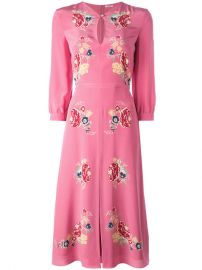 Vilshenko Holly Rose Dress at Farfetch