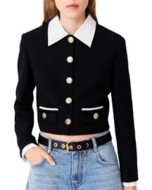Vilynette Short Tweed Jacket at Bloomingdales