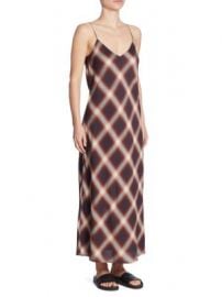 Vince - Striped Slip Dress at Saks Off 5th