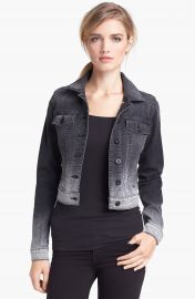 Vince   x27 Parker  x27  Ombr   Denim Jacket at Nordstrom