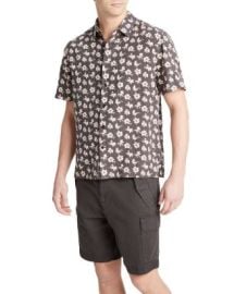 Vince Abstract Daisies Regular Fit Button Down Shirt Bloomingdales at Bloomingdales