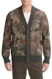 Vince Abstract Floral Cardigan at Nordstrom