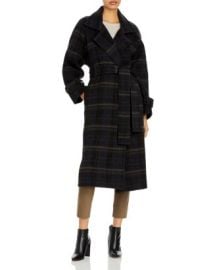 Vince Belted Plaid Coat   Bloomingdales at Bloomingdales