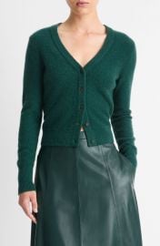 Vince Boiled Cashmere Cardigan at Nordstrom