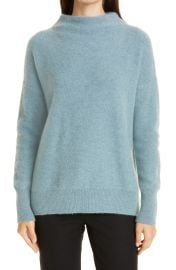 Vince Boiled Cashmere Funnel Neck Pullover at Nordstrom