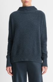 Vince Boiled Cashmere Funnel Neck Pullover at Nordstrom