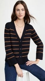 Vince Breton Stripe Cardigan at Shopbop