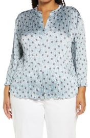 Vince Camellia Pleated Blouse at Nordstrom