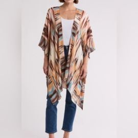 Vince Camuto Accessories Vince Camuto Ikat Kimono Duster Wrap Coverup Scarf Nwt Beach Coverup Poshmark at Poshmark