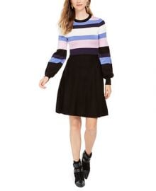 Vince Camuto Colorblocked Sweater Dress   Reviews - Dresses - Women - Macy s at Macys