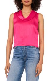 Vince Camuto Cowl Neck Sleeveless Top at Nordstrom