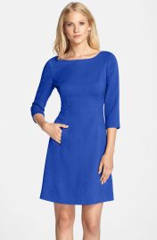 Vince Camuto Crepe A-Line Dress  Regular   Petite at Nordstrom