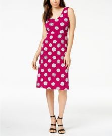 Vince Camuto Crisscross-Back A-Line Dress at Macys