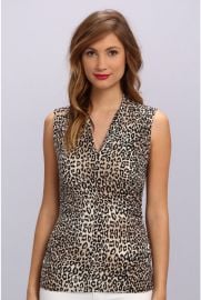 Vince Camuto Desert Leopard Top at Zappos