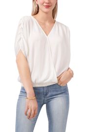 Vince Camuto Dolman Sleeve Blouson Top at Nordstrom