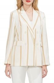 Vince Camuto Dramatic Stripe Double Breasted Blazer  Regular  amp  Petite    Nordstrom at Nordstrom