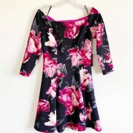 Vince Camuto Dresses 58 Vince Camuto Floral Off Shoulder Scuba Dress Poshmark at Poshmark