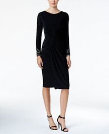 Vince Camuto Embellished Sheath Dress at Macys