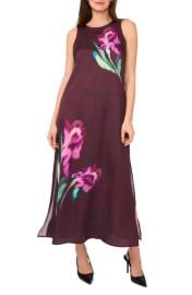 Vince Camuto Floral Print Sleeveless Maxi Dress at Nordstrom