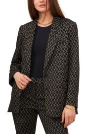 Vince Camuto Geo Jacquard Ponte Blazer at Nordstrom