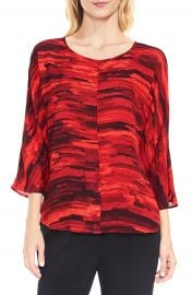 Vince Camuto Muses Print Dolman Sleeve Blouse at Nordstrom