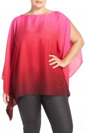 Vince Camuto Ombr   Poncho Top  Plus Size    Nordstrom at Nordstrom