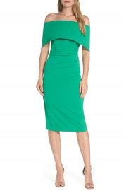 Vince Camuto Popover Midi Dress   Nordstrom at Nordstrom