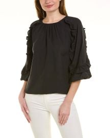 Vince Camuto Puff Sleeve Blouse at Shop Simon