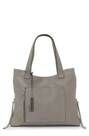 Vince Camuto Rylan Leather Tote in Universal Grey at Nordstrom