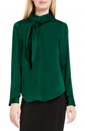 Vince Camuto Side Neck Scarf Blouse at Nordstrom