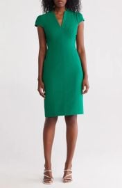Vince Camuto Signature Stretch Crepe Sheath Dress at Nordstrom Rack