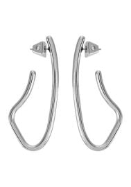 Vince Camuto Silver Organic Hoop Earrings at Belk