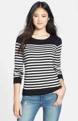 Vince Camuto Stripe Crewneck Sweater at Nordstrom