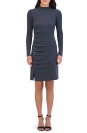 Vince Camuto Stud Accent Long Sleeve Dress at Nordstrom Rack