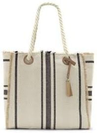 Vince Camuto Ulla Striped Tote at Vince Camuto