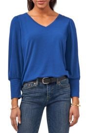 Vince Camuto V-Neck Knit Top at Nordstrom