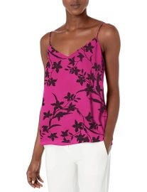 Vince Camuto Women s Iris Silhouettes Lace Back Cami at Amazon