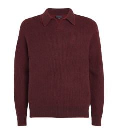 Vince Cashmere Polo Collar Sweater at Harrods