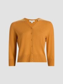 Vince Cashmere-Silk Cardigan | Saks Fifth Avenue at Saks Fifth Avenue