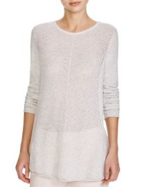 Vince Chevron Stitch Cashmere Sweater at Bloomingdales