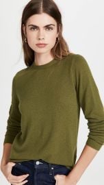 Vince Clean Trim Cashmere Sweater at Shopbop