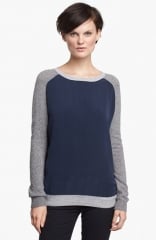 Vince Colorblock Raglan Sleeve Sweater at Nordstrom