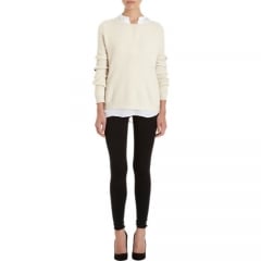 Vince Contrast Elbow Sweater at Barneys