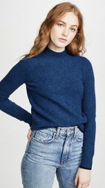 Vince Contrast Tip Pullover at Shopbop