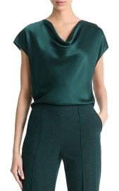 Vince Cowl Neck Silk Blouse Bloomingdale39s at Bloomingdales